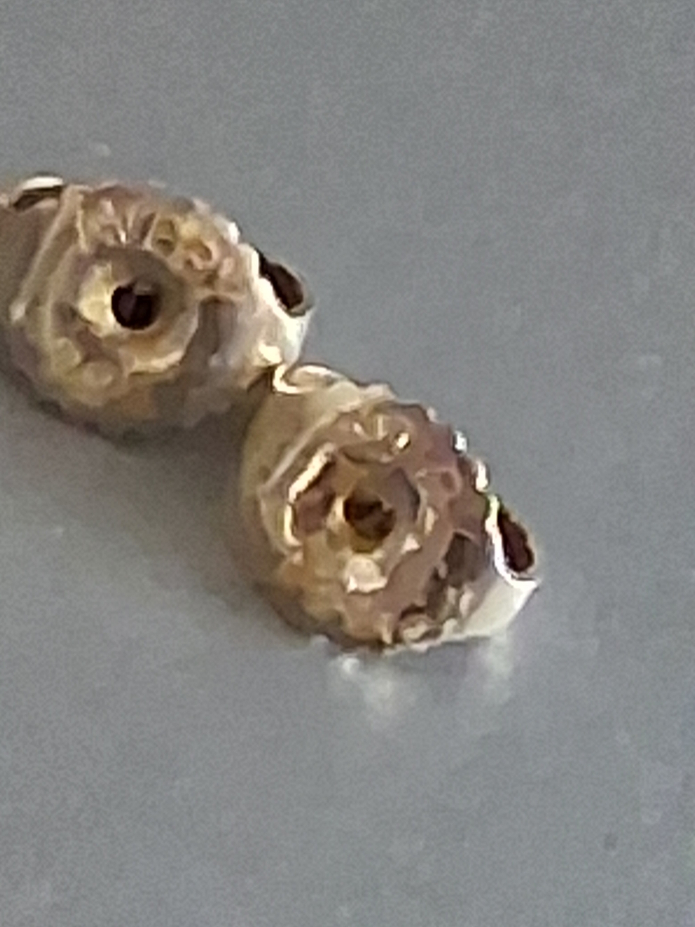James Avery Sterling Silver Stud Earrings Rose Bud - Picture 6 of 6